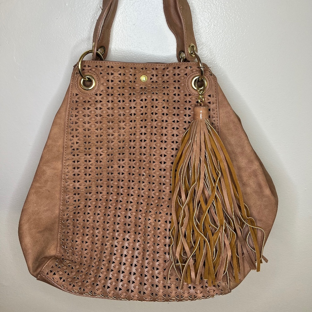 Steven Madden Purse with Laced Pattern and Insert